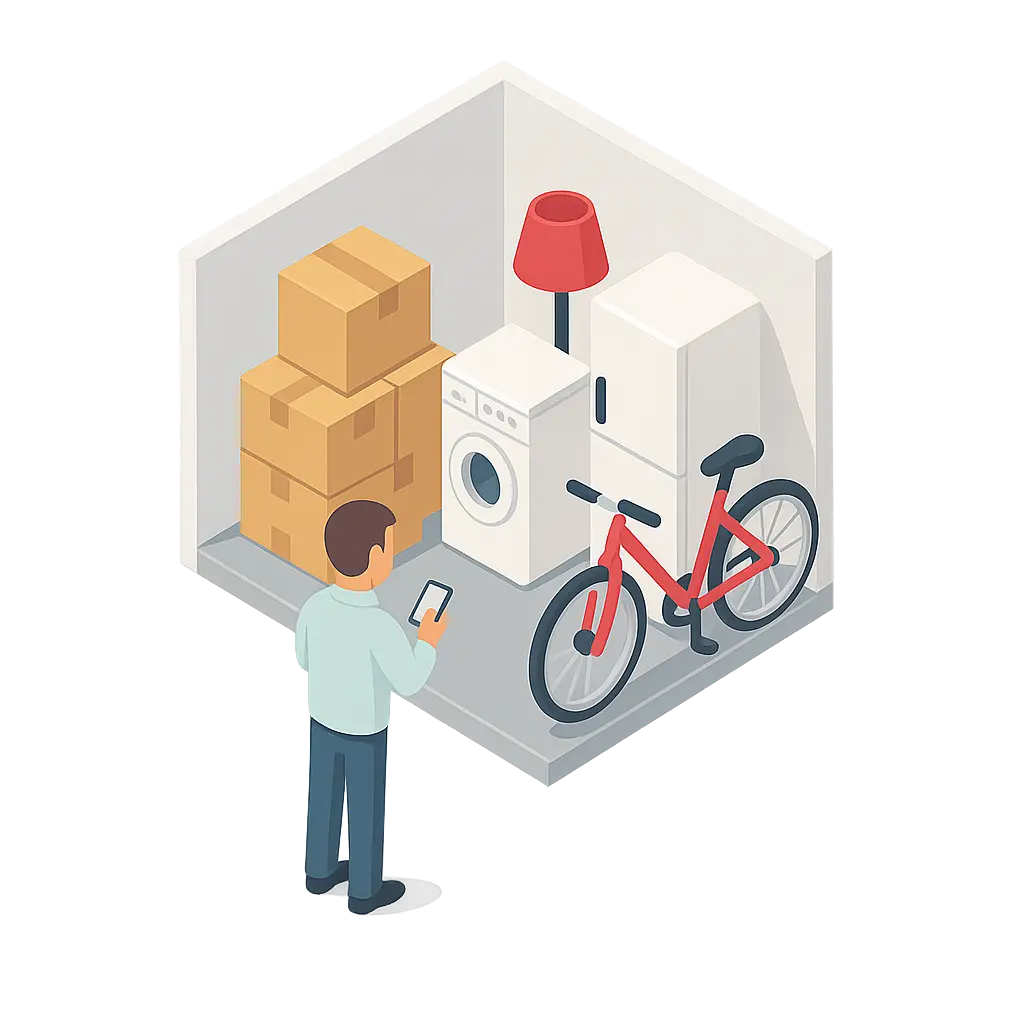 Lagerraum 4-6 m² - Mittel