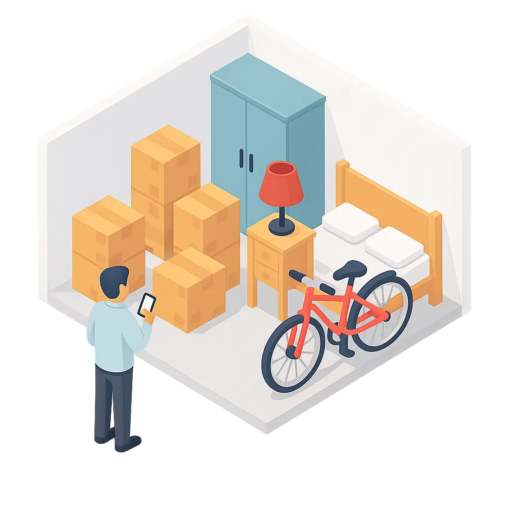 Lagerraum 7-10 m² - Groß