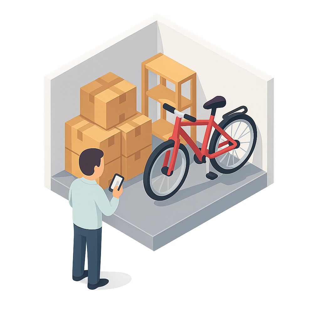 Lagerraum 1-3 m² - Klein