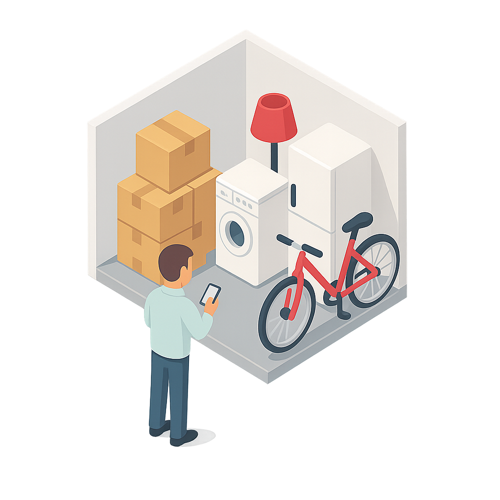 Lagerraum 4-6 m² - Mittel